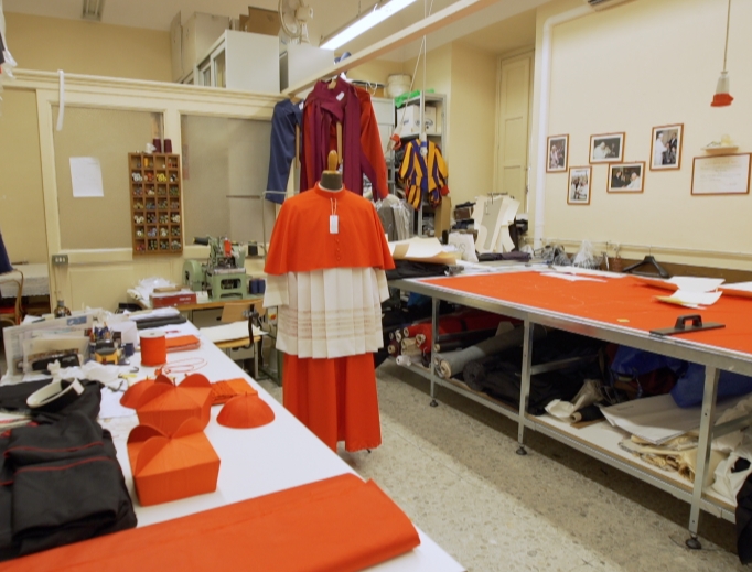 For tailor to popes and cardinals, a consistory is 'fashion week