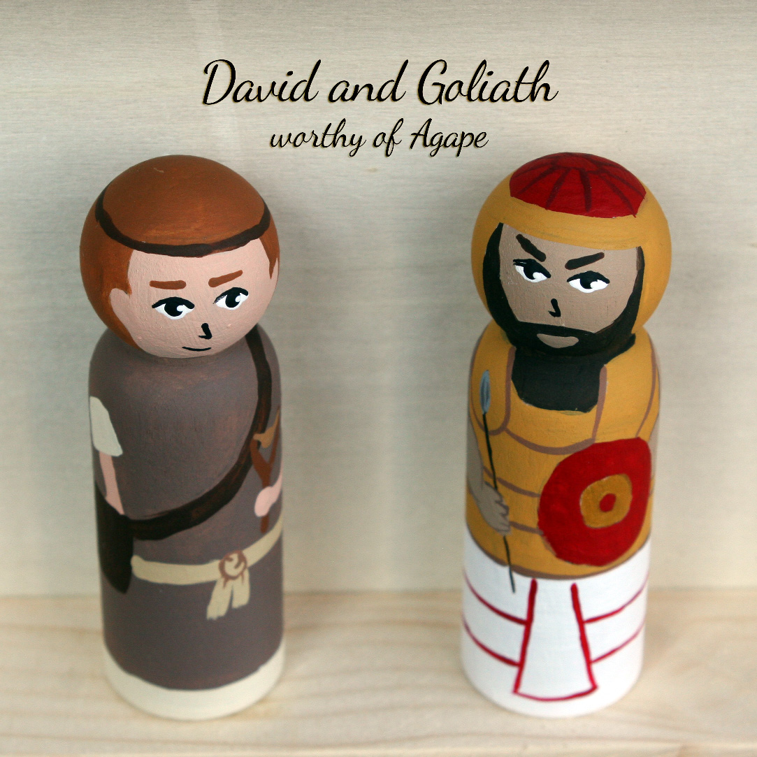 Bible peg hot sale dolls