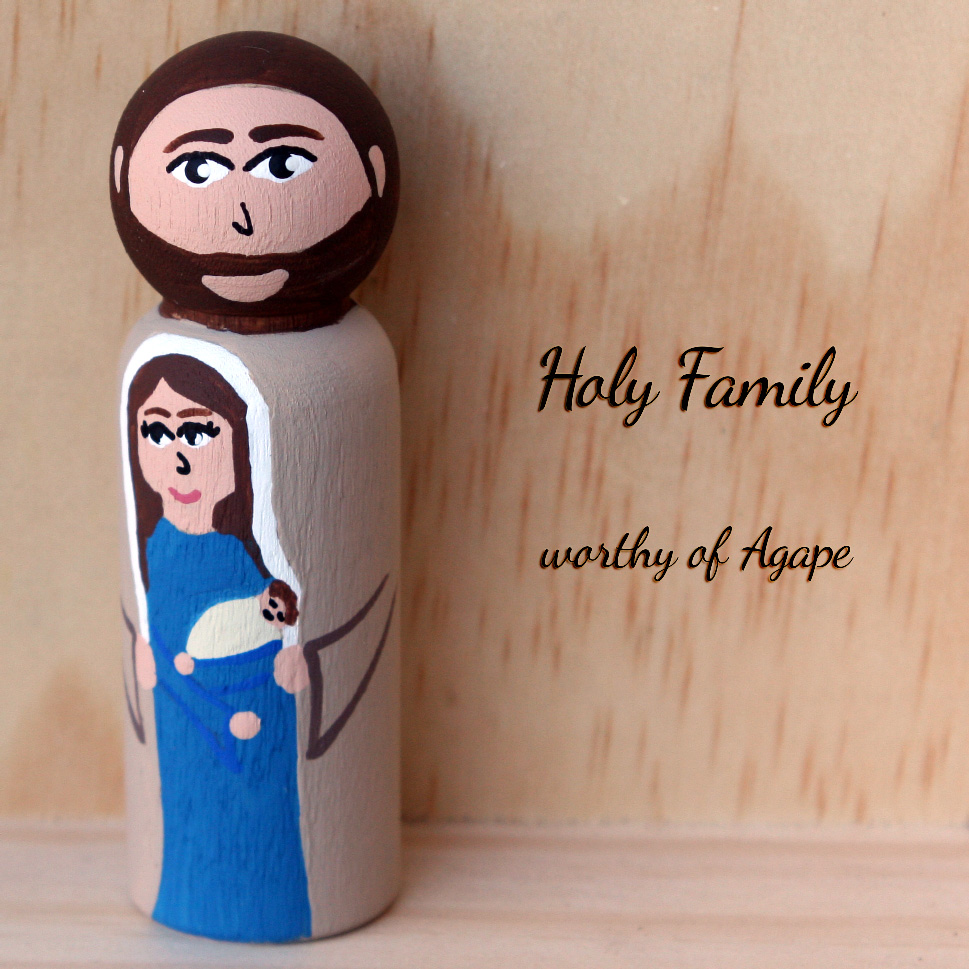 Catholic peg hot sale dolls