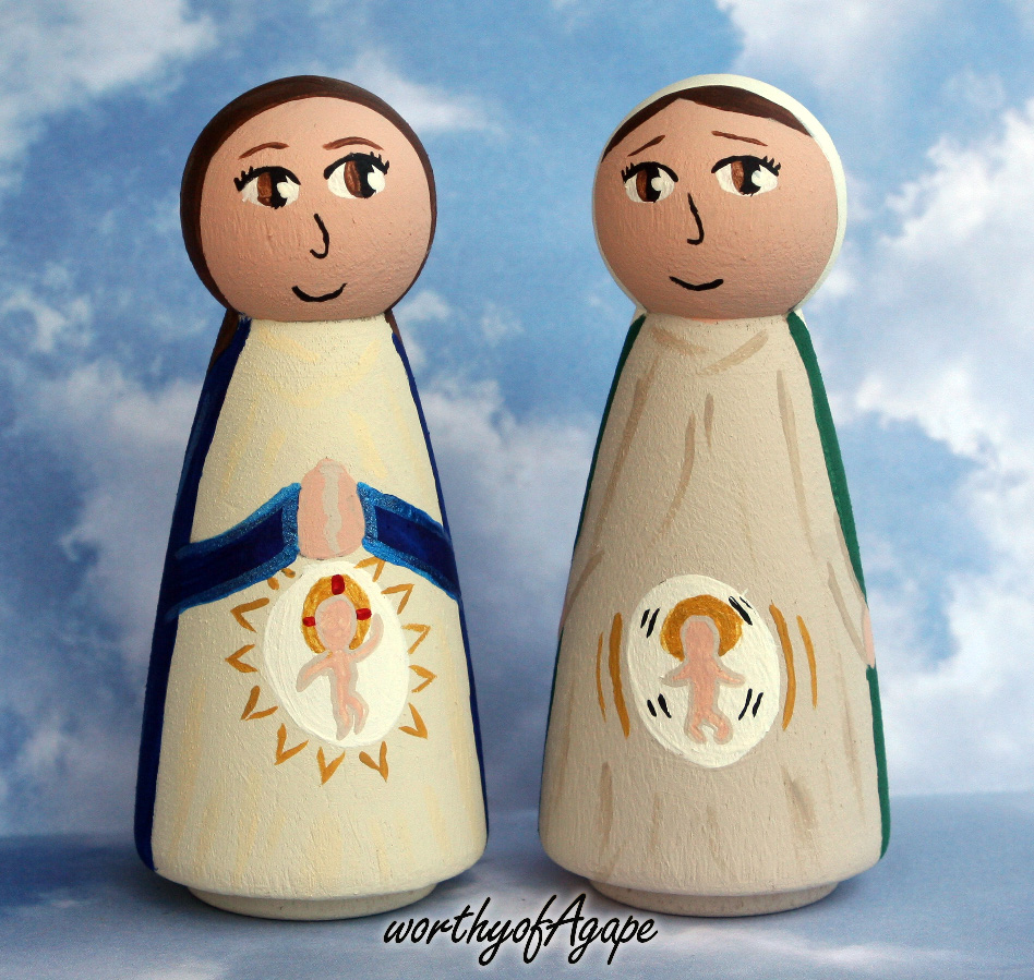 Catholic store peg dolls